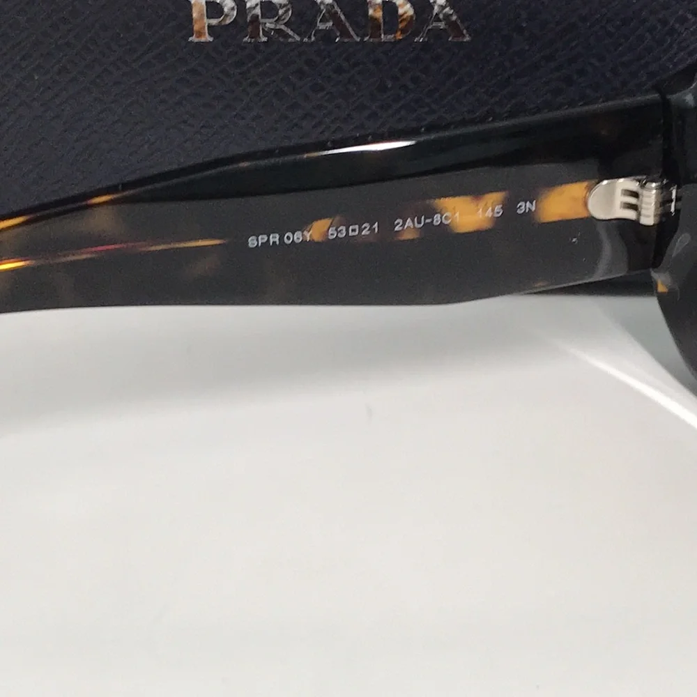 New Authentic Prada PR06YS Brown Sunglasses – Bold Luxury with UV Protection